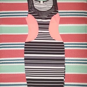 Striped Dress Sleveless
